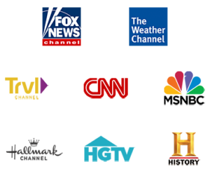 Cable logos - news/adults 50 and older