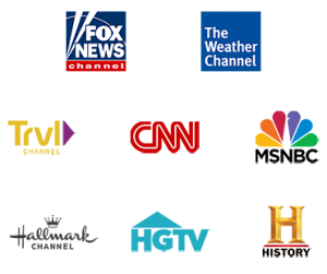 Cable logos - news/adults 50 and older