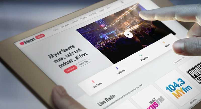 iHeartRadio platform sample